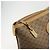 Gucci Borsa tote Micro GG Supreme in PVC beige e oro 002 4868 39 Auth 176281 D'oro - vista 14