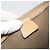 Gucci Borsa tote Micro GG Supreme in PVC beige e oro 002 4868 39 Auth 176281 D'oro - vista 15