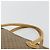 Gucci Borsa tote Micro GG Supreme in PVC beige e oro 002 4868 39 Auth 176281 D'oro - vista 8