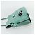 LOEWE - Borsa Clutch Flamenco Ghibli Spirited Away Susuwatari Auth 167255SM Verde - vista 3