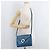 Céline Borsa a Spalla CELINE Circle in Pelle Blu Oro Auth bs34941 D'oro - vista 22