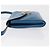 Céline Borsa a Spalla CELINE Circle in Pelle Blu Oro Auth bs34941 D'oro - vista 5