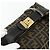 Borsa a mano in tela Zucca FENDI nera e marrone Auth 177235 Nero - vista 6