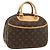 LOUIS VUITTON Borsa a Mano Monogram Trouville M42228 LV Auth 177273A Monogramma