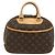 LOUIS VUITTON Borsa a Mano Monogram Trouville M42228 LV Auth 177273A Monogramma - vista 13