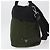 PRADA Borsa a mano in nylon 2 vie verde argento nero Auth ka4229A - vista 4