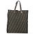 FENDI Zucca Canvas Tote Bag Schwarz Braun Auth 177771 - Ansicht 2