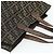 FENDI Zucca Canvas Tote Bag Schwarz Braun Auth 177771 - Ansicht 6