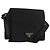 Borsa a Spalla PRADA in Nylon Nero Argento Autentica bs34639