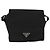 Borsa a Spalla PRADA in Nylon Nero Argento Autentica bs34639 - vista 13