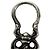 Pendente Charm Daga Chrome Hearts in Argento Ag925 Auth 177359V - vista 9