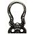 Pendente Charm Dagger Chrome Hearts in Argento Ag925 Auth 177358V - vista 9