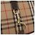 Borsa a Spalla Burberrys Nova Check in Tela e Pelle Beige Oro Auth bs34544 D'oro - vista 18