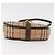 Borsa a Spalla Burberrys Nova Check in Tela e Pelle Beige Oro Auth bs34544 D'oro - vista 5