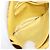 Bolso de hombro de cuero Matelassé Miu Miu con cadena, dorado amarillo, Auth 178934A - vista 10