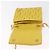 Bolso de hombro de cuero Matelassé Miu Miu con cadena, dorado amarillo, Auth 178934A - vista 18