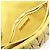 Bolso de hombro de cuero Matelassé Miu Miu con cadena, dorado amarillo, Auth 178934A - vista 19