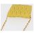 Bolso de hombro de cuero Matelassé Miu Miu con cadena, dorado amarillo, Auth 178934A - vista 6