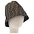 Chapéu bucket de lona Zucca FENDI preto marrom Auth 177661A  - vista 1