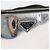 Borsa a Spalla PRADA Pelle Verniciata Argento Auth 177333A - vista 17