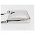 Borsa a Spalla PRADA Pelle Verniciata Argento Auth 177333A - vista 4
