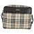 Burberry Borsa a Spalla Nova Check in Tela Beige Argento Autentica am11514 - vista 2