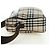 Burberry Borsa a Spalla Nova Check in Tela Beige Argento Autentica am11514 - vista 4