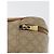 Céline Borsa a mano Vanity in tela Macadam CELINE in pelle PVC beige e oro Auth 178932A D'oro - vista 14