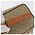 Céline Borsa a mano Vanity in tela Macadam CELINE in pelle PVC beige e oro Auth 178932A D'oro - vista 7