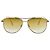Occhiali da sole aviator Barton Perreira Gold Trask D'oro