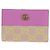 Billetera Bifold GG Canvas Gucci Rosa Dorado 783121 Auth BA12478M - vista 2