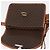 Céline CELINE Macadam Canvas Schultertasche aus PVC-Leder Braun Gold Auth 177673A Golden - Ansicht 15