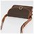 Céline CELINE Macadam Canvas Schultertasche aus PVC-Leder Braun Gold Auth 177673A Golden - Ansicht 6