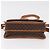 Céline CELINE Macadam Canvas Schultertasche aus PVC-Leder Braun Gold Auth 177673A Golden - Ansicht 9