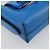 Borsa a mano Gancini in pelle blu argento Auth 177222A di Salvatore Ferragamo - vista 11