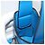 Borsa a mano Gancini in pelle blu argento Auth 177222A di Salvatore Ferragamo - vista 18