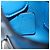 Borsa a mano Gancini in pelle blu argento Auth 177222A di Salvatore Ferragamo - vista 19