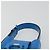 Borsa a mano Gancini in pelle blu argento Auth 177222A di Salvatore Ferragamo - vista 8