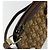 Borsa a Spalla in Tela Trotter Christian Dior Beige Oro Auth 177208 D'oro - vista 15