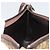 Borsa a Spalla in Tela Trotter Christian Dior Beige Oro Auth 177208 D'oro - vista 18