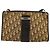 Borsa a Spalla in Tela Trotter Christian Dior Beige Oro Auth 177208 D'oro - vista 2