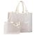 LOUIS VUITTON Epi Plage Lagoon Bay Tote Bag White Clear M92151 LV Auth ep14269