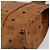 Borsa Tote MCM Vicetos Logogram in pelle PVC marrone oro Auth BA12397A D'oro - vista 10