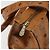 Borsa Tote MCM Vicetos Logogram in pelle PVC marrone oro Auth BA12397A D'oro - vista 16