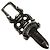 Pendente Charm Daga Chrome Hearts Top Ag925 Argento Auth 177360V