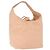 CHANEL Borsa a Mano Choco Bar in Pelle Beige CC Auth 179026A