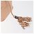 CHANEL Borsa a Mano Choco Bar in Pelle Beige CC Auth 179026A - vista 14