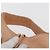 CHANEL Borsa a Mano Choco Bar in Pelle Beige CC Auth 179026A - vista 8