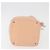 CHANEL Borsa a Mano Choco Bar in Pelle Beige CC Auth 179026A - vista 9