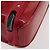 LOUIS VUITTON Valigia Pegas 45 Monogram Vernis Pomme D'amour M91278 Auth kk662 Rosso - vista 16